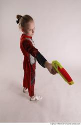 DENISA PILOT STANDING POSE WITH GUN 2